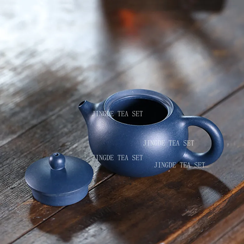 

110 мл китайский чайник Исин из фиолетовой глины ручной работы небольшой емкости Xishi чайник с шариковым отверстием фильтр Zisha чайный сервиз косметический чайник