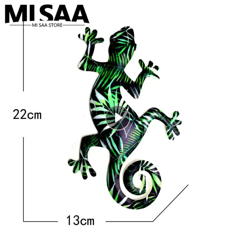 

Crafts Pendant Metal With Hook Creative Small Garden Decoration Garden Micro Landscape Decor Hanging Gift Lizard Ornaments Fairy