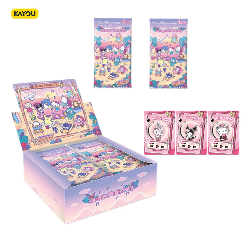 Vintage Collectible Cards - 100% Authentic KAYOU Sanrio Characters Trading