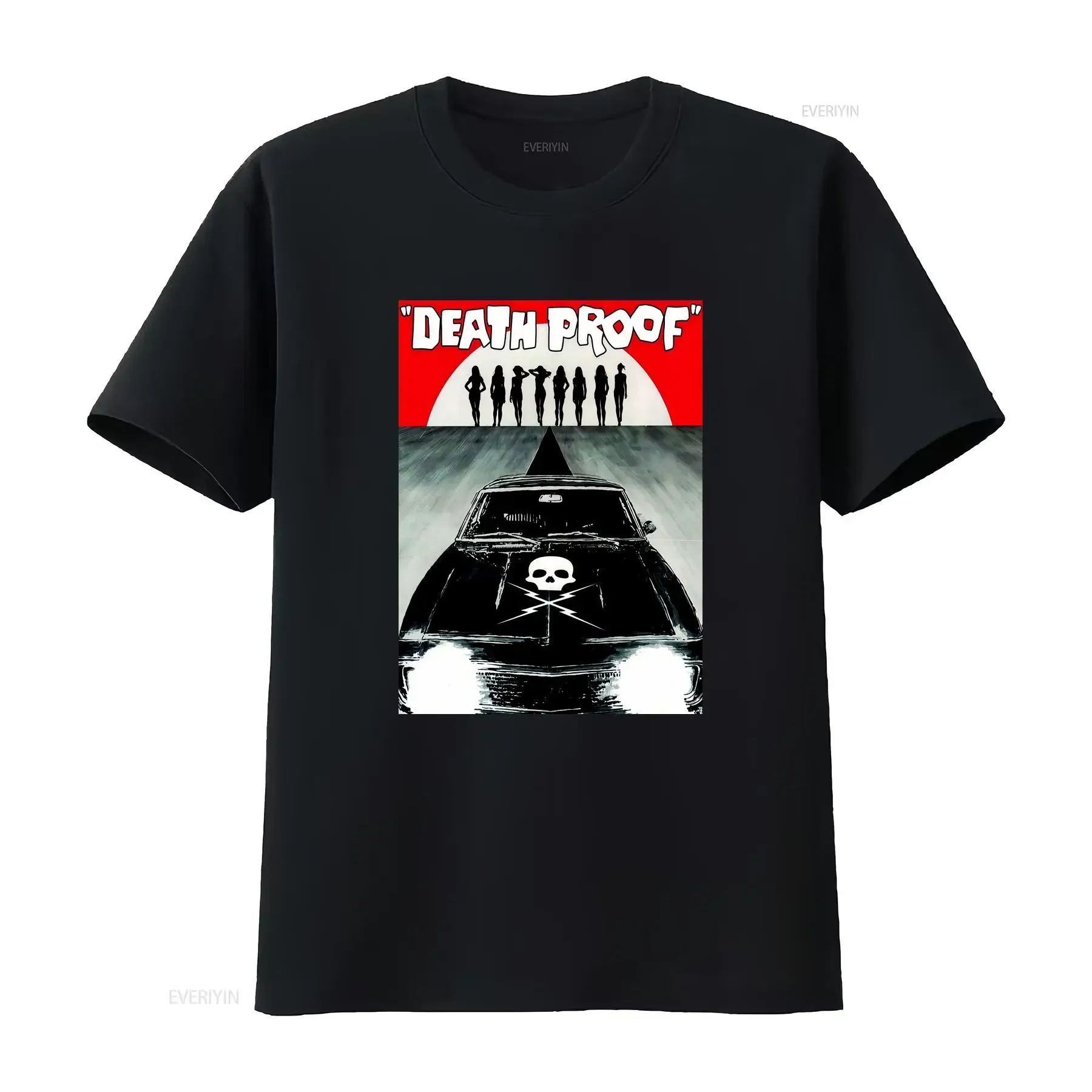 Death Proof Stuntman Mike Tarantino Russ Meyer Cult Movie T Shirt M623 vintage Washed Top For Everyday Wear homme Soft