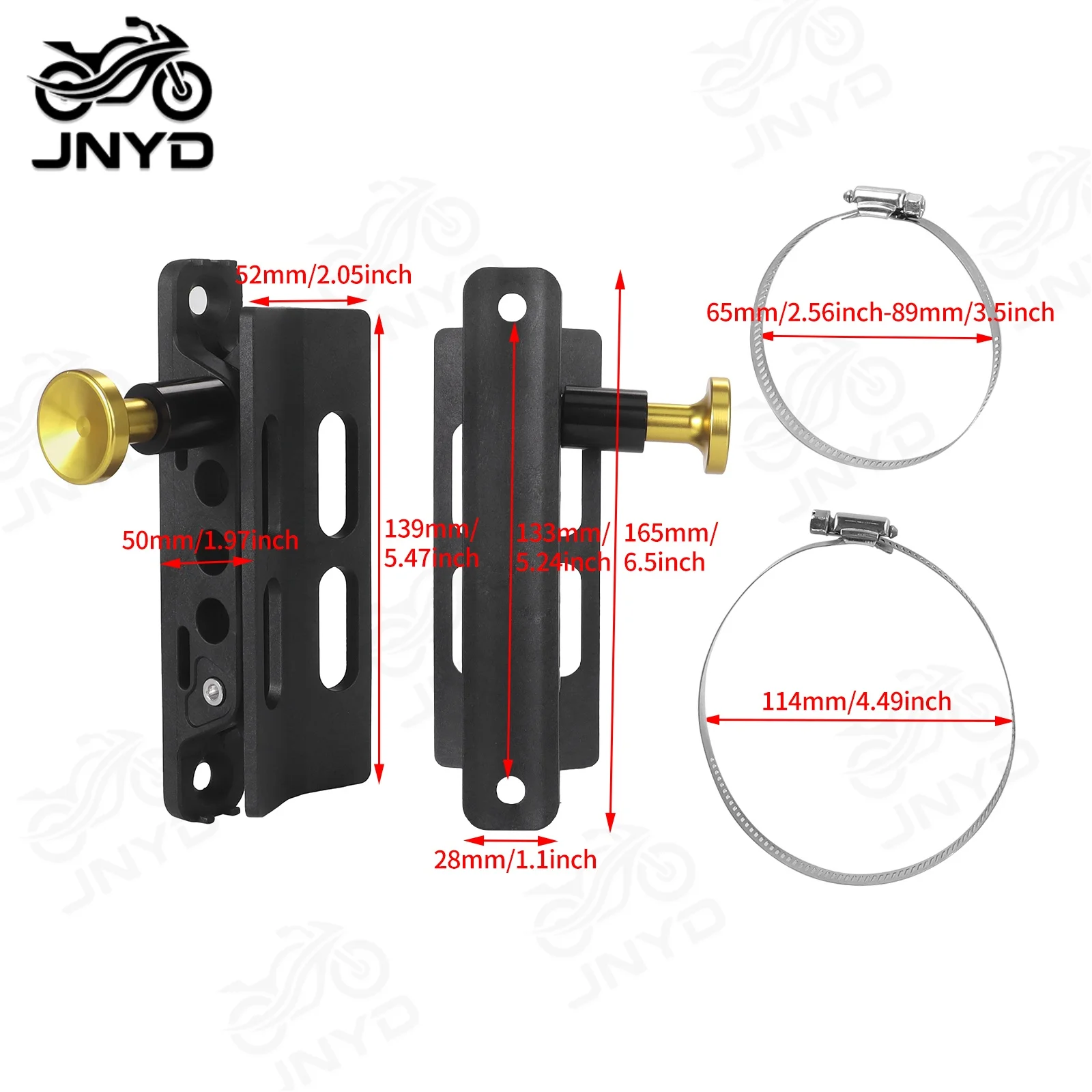 JNYD Car Extinguisher Mount Bracket Adjustable Fit For Jeep Wrangler Sport/ JK/ Sahara Fire Extinguisher Bottle Holder