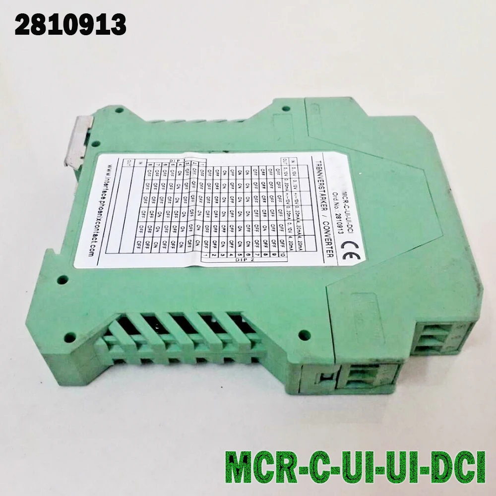 For Isolation Amplifier For Phoenix Work Good MCR-C-UI-UI-DCI 2810913