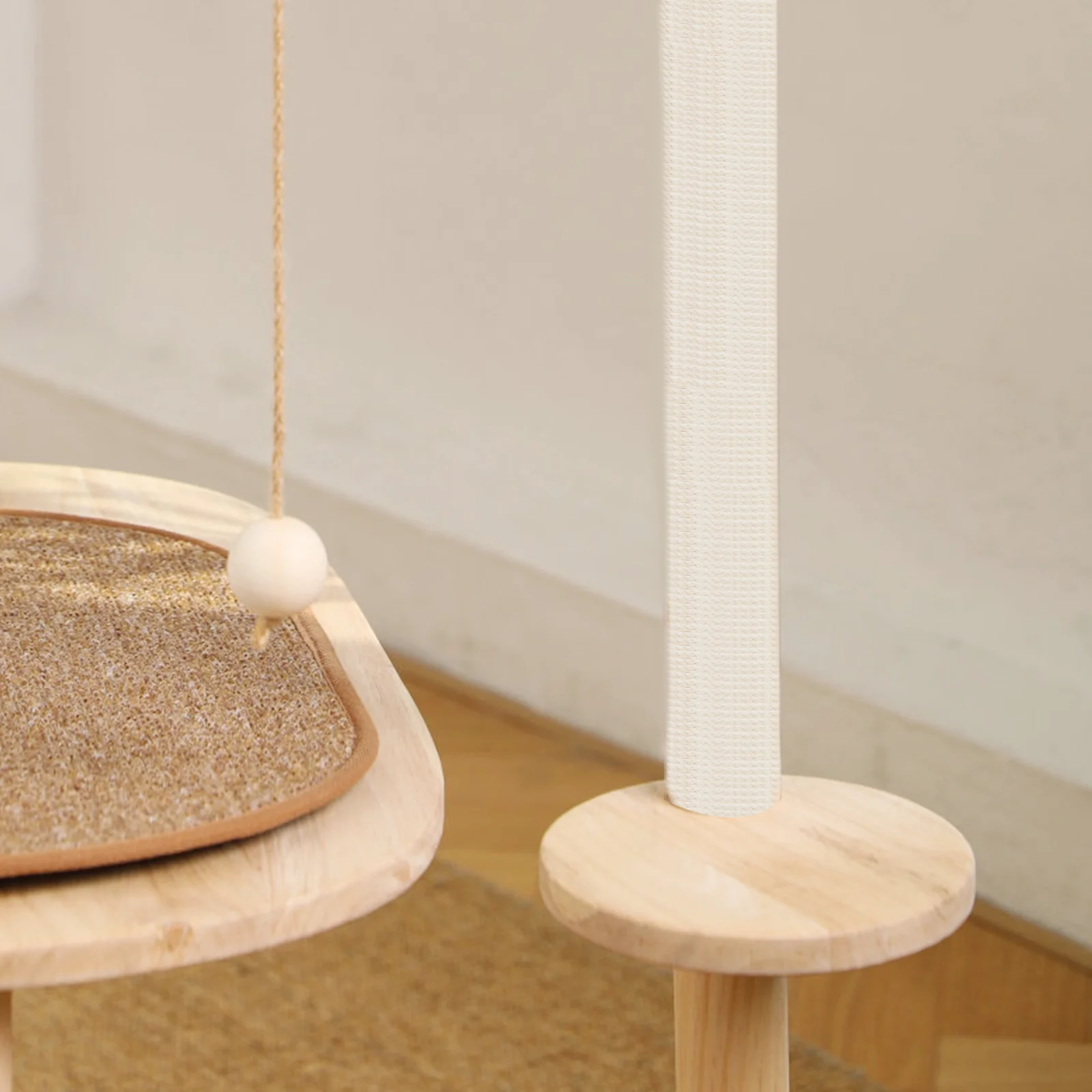 

DIY Cat Tree Natural Sisal Rope Cat Scratch Post Climbing Tower Replacement Rope Twine Home Decor Cats Scratching