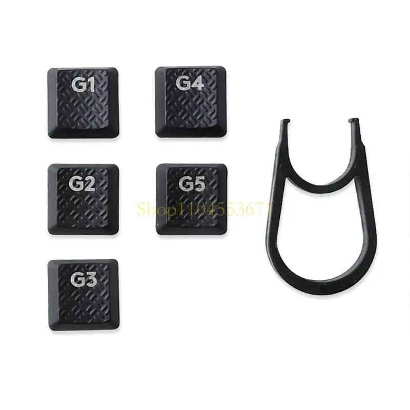 베스트 셀러 G1-G5 키 캡 OEM 프로필 반투명 키 캡 교체 게임 키보드 5pcs 비 슬립 텍스처 커버