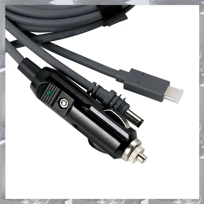 

Hot Selling-For Starlink Mini DC Power Cable TYPE-C Car Charger Power Cable USB Three-In-One Power Supply,For Starlink Mini DC P