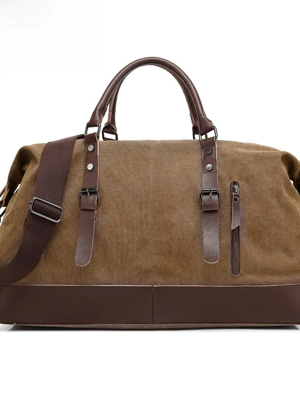 neutral-large-capacity-canvas-travel-bag-leisure-shoulder-crossbody-bag-handbag-dual-purpose-durable-luggage-satchel