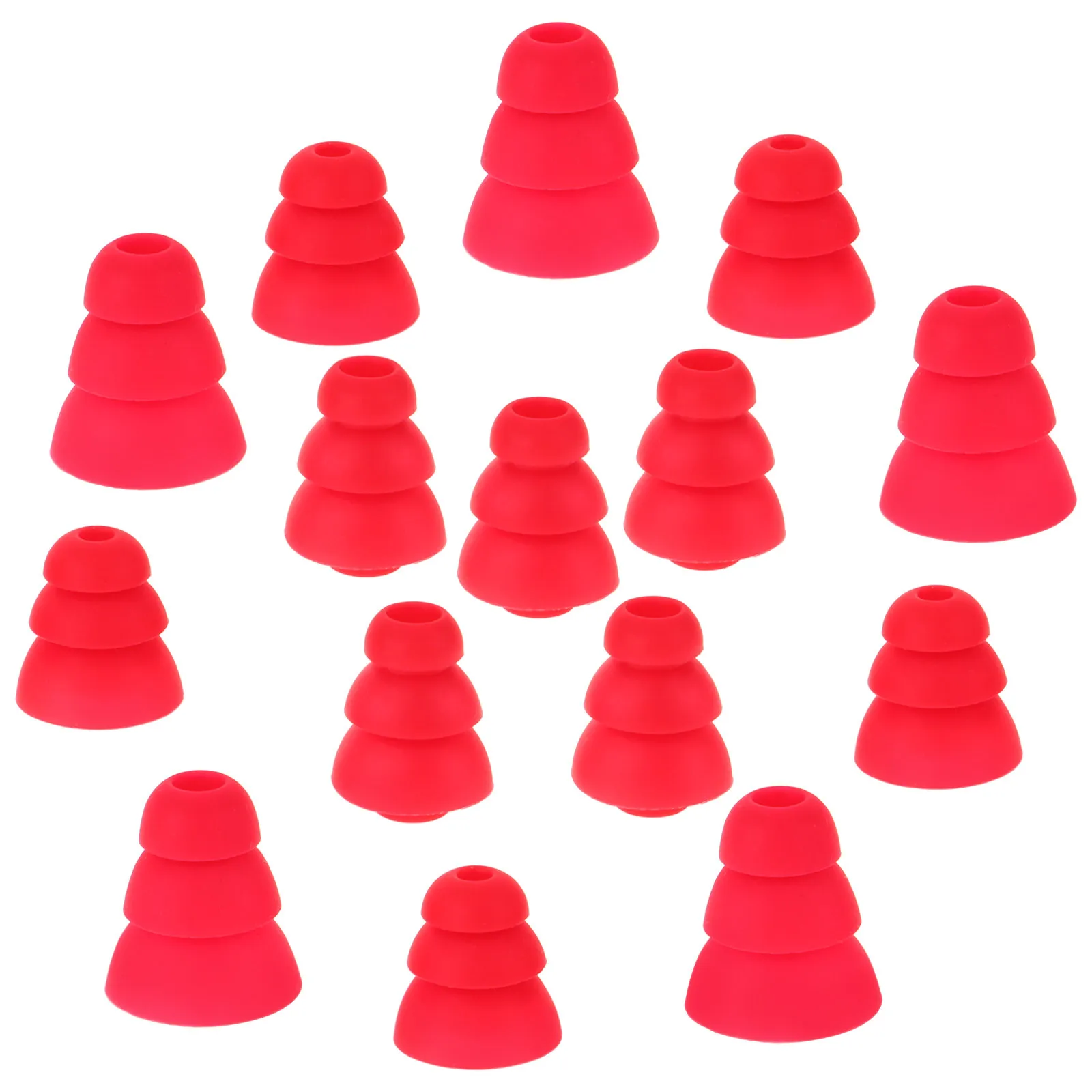 

15Pcs Earbud Caps Silicone Replacement Earphone Protective Tips Noise Reduction Soft Comfortable Earbuds Cover Accessories