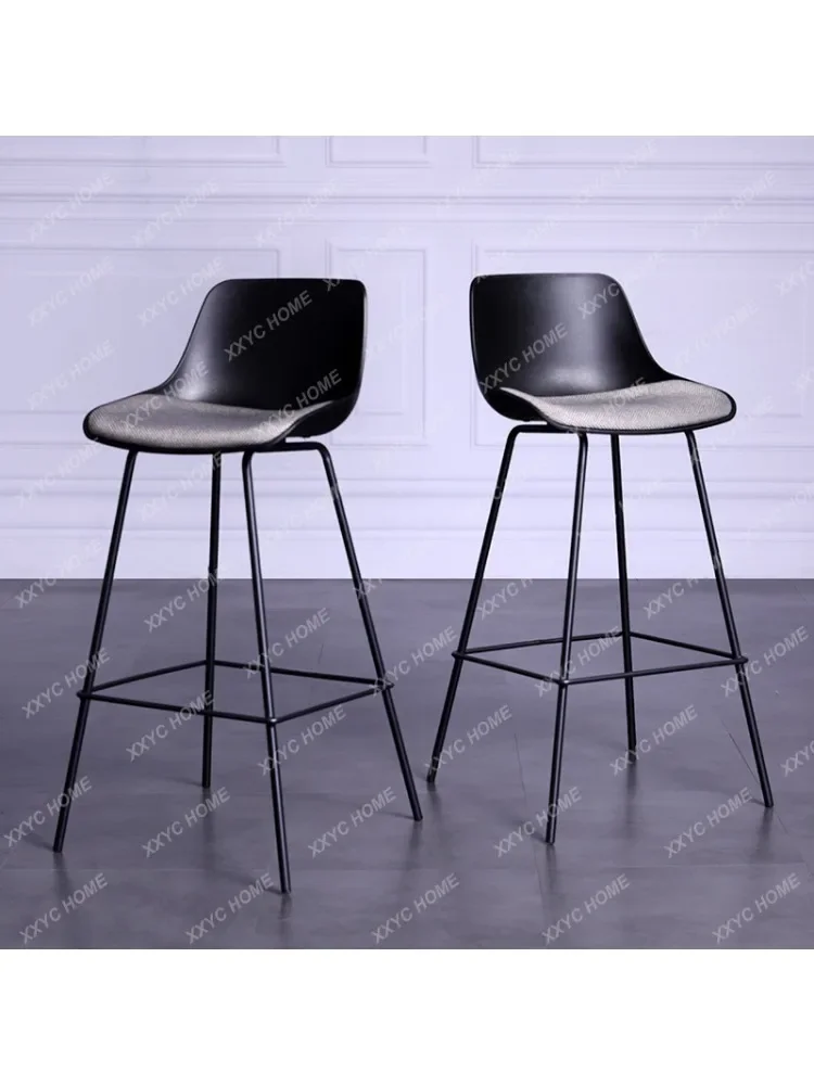 Vintage Industrial Vento Loft Bar Cadeira, Preto Bar Stool, Cadeira De Café, Loja Barstool