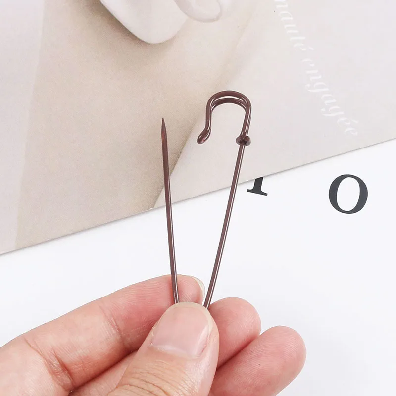 5/10/20Pcs Safety Pins 7.5cm Baked Paint Steel Large Heavy Duty Safety Pin Bulk for Clothes Sewing Arts Craft Accessories 4