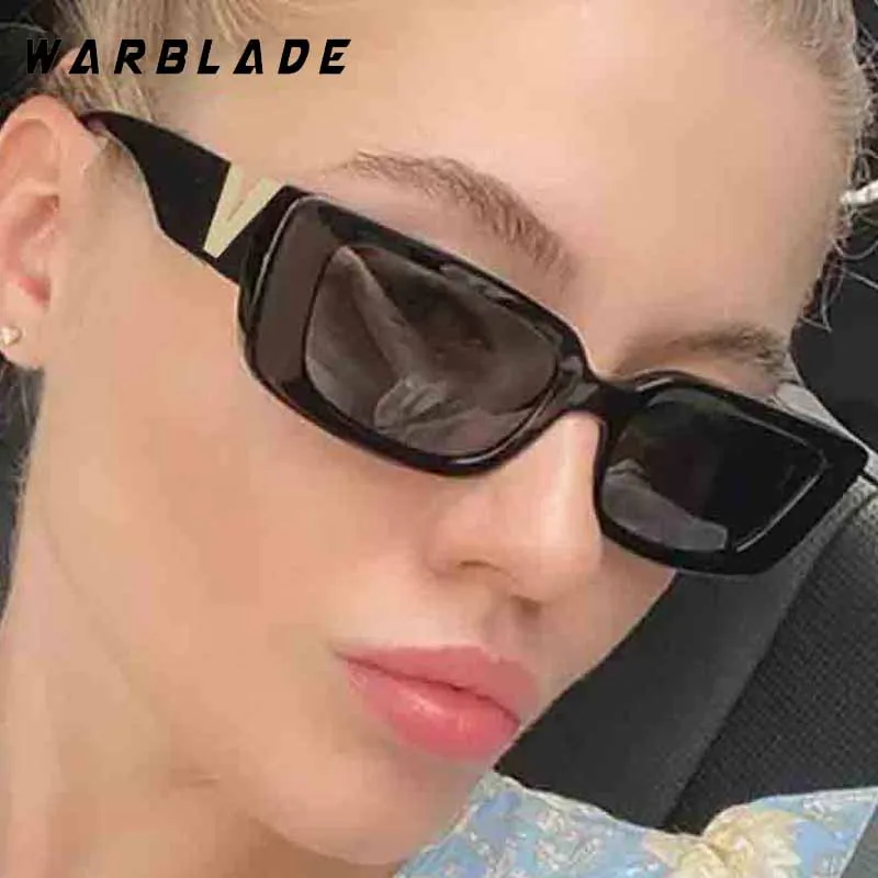 

Retro Small Rectangle Frame Sunglasses For Women Men Luxury Brand Designer Outdoor Driving Travel Eyewear Lentes Female UV400