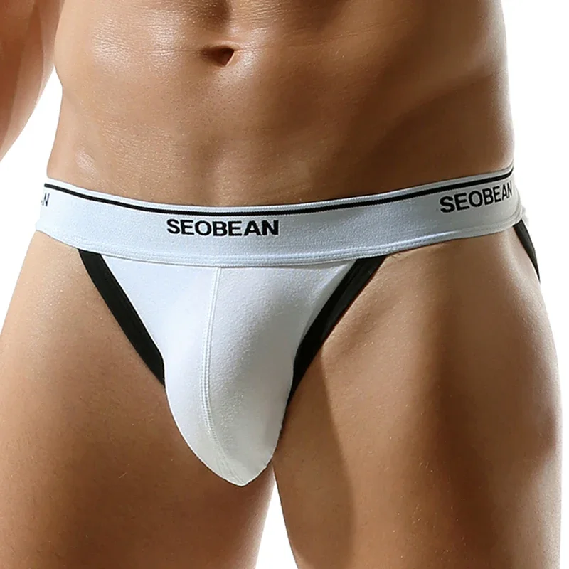 Men Briefs Underwear Sexy Cotton Breathable Comfortable Underpants Hot Bikini Male Briefs