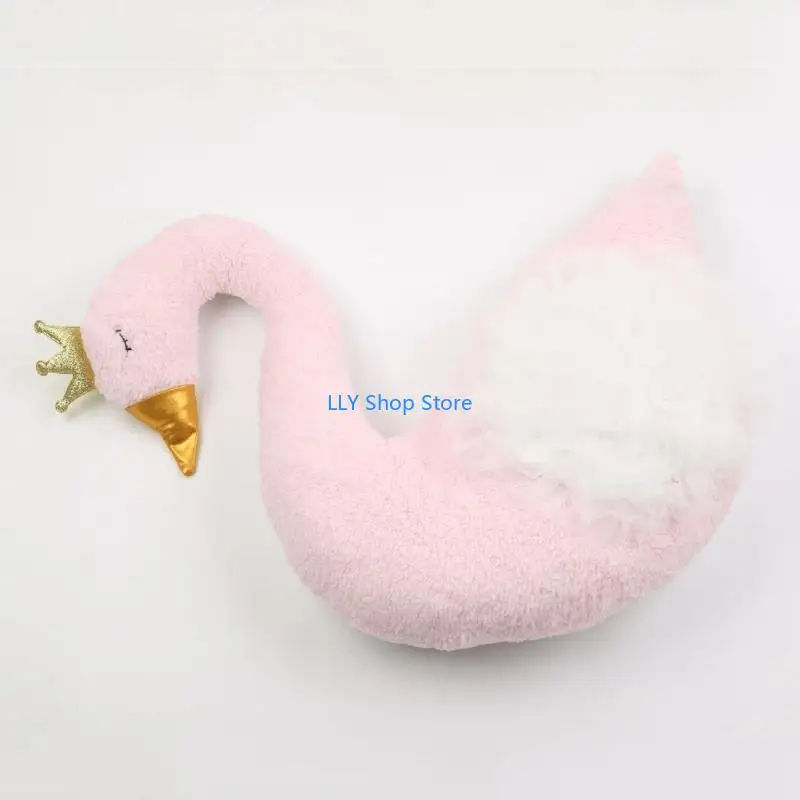 T8UD การถ่ายภาพทารก Props DIY ตุ๊กตาสัตว์หมอน Photostudio Props ตกแต่งสำหรับอาบน้ำเด็ก Birth Celebration