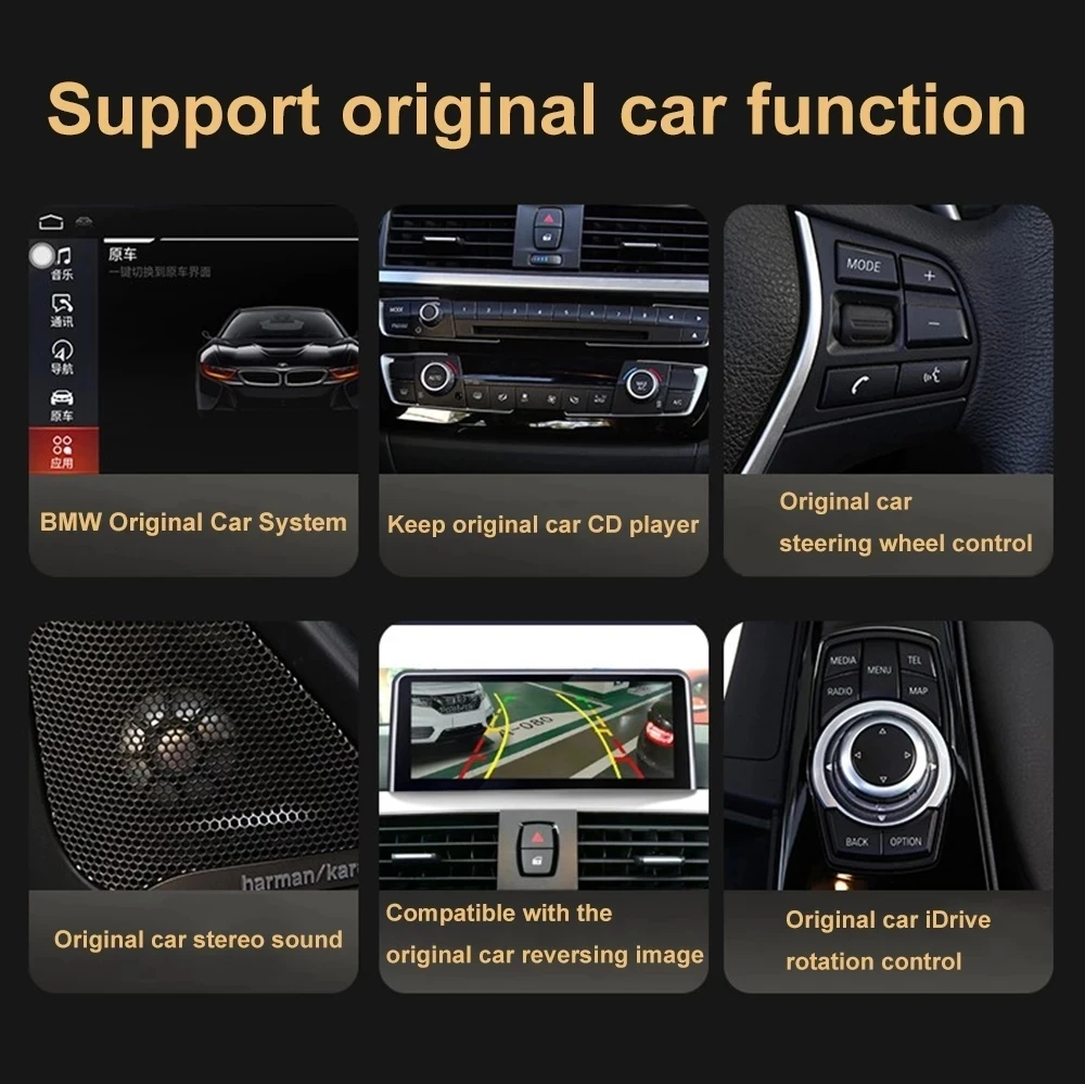 12.3 Inch IPS Screen Android 14 For BMW 5 Series  E60 E61 CIC CCC System 4G LTE Car GPS Navigation Video Radio Player Multimedia