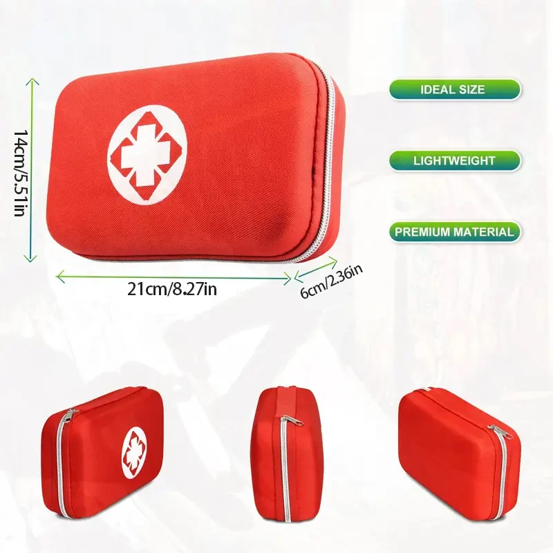 Family/Business First Aid kit, Emergency First Aid Kit Travel Mini Camping First Aid Kit Hiking Small first aid kit