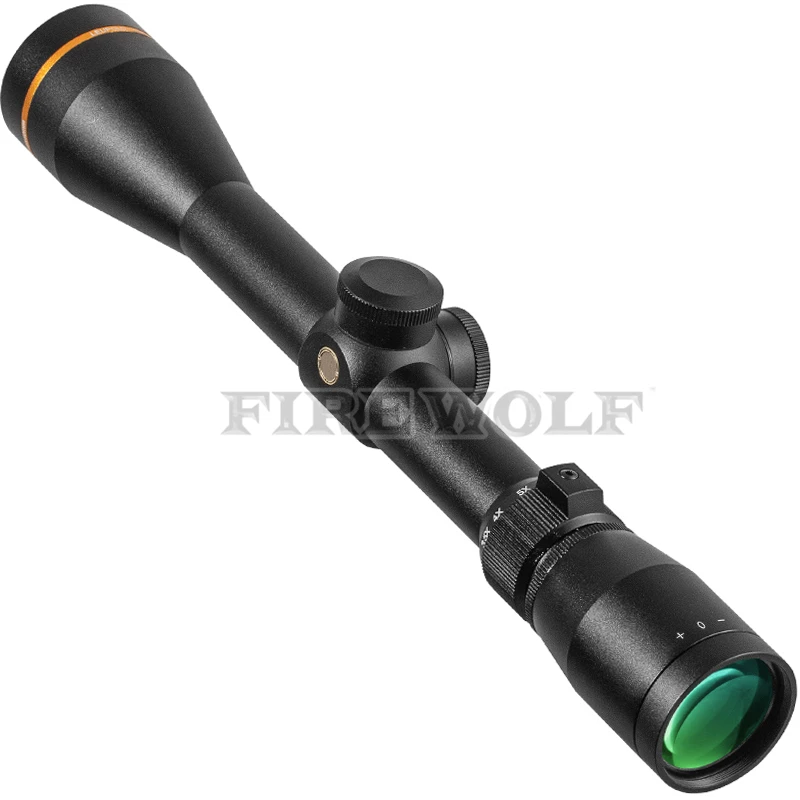 Imagem -04 - Tactical Rifle Scope Visão Óptica Iluminada Scopes de Caça para Airsoft Gun 11 mm 20 mm Mount 35 Mm10x40 Vx3