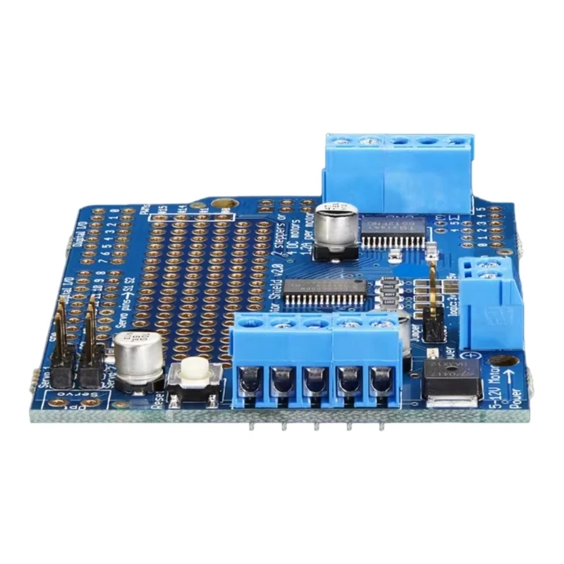 D7YC Development Board Compatible Motor Supporting 2 Stepper Motors And 4 Motors