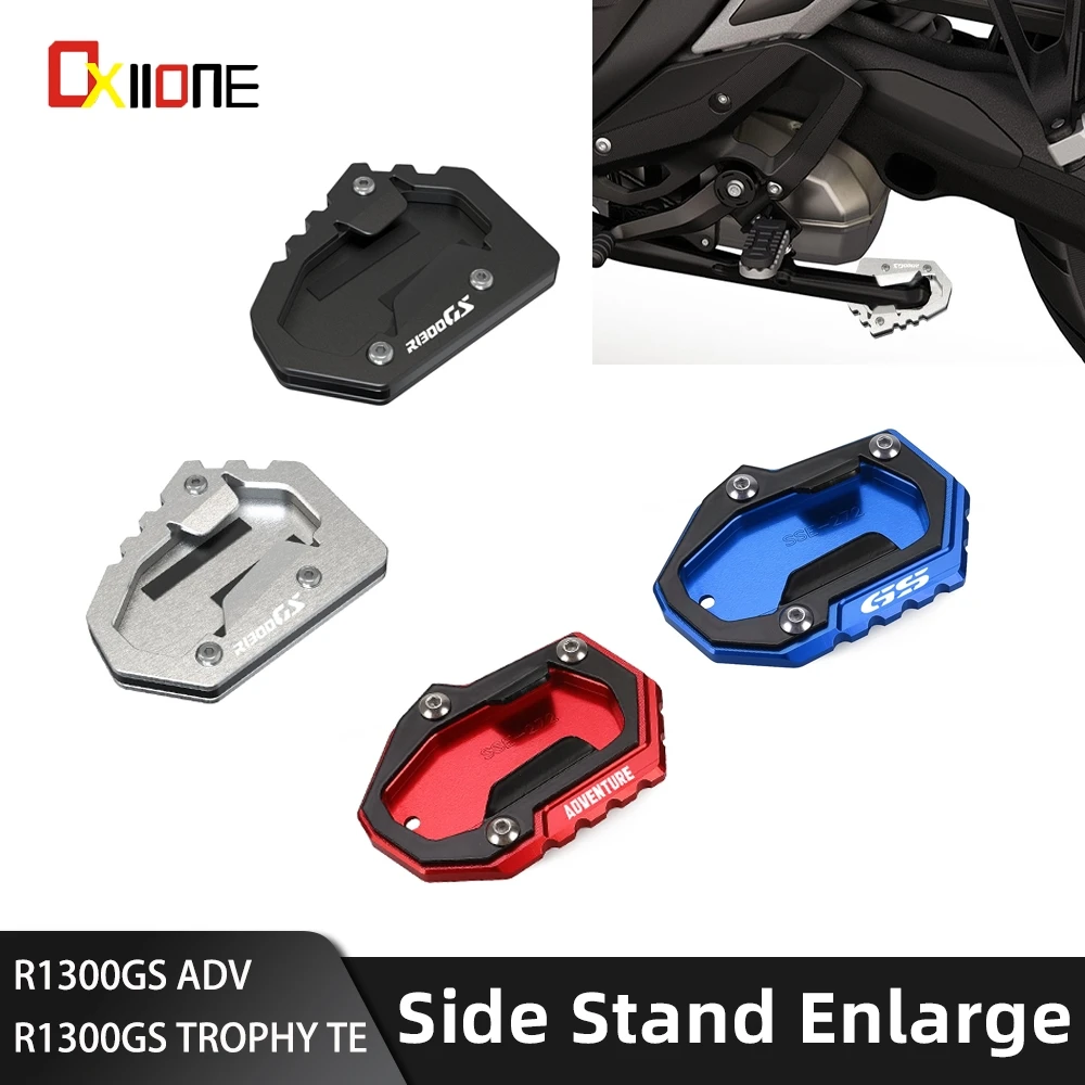 

R 1300 GS Adventure R1300GS Adv 2023 2024 2025 Motorcycle Kickstand Enlarge Plate Foot Side Stand Enlarger Extension Support Pad