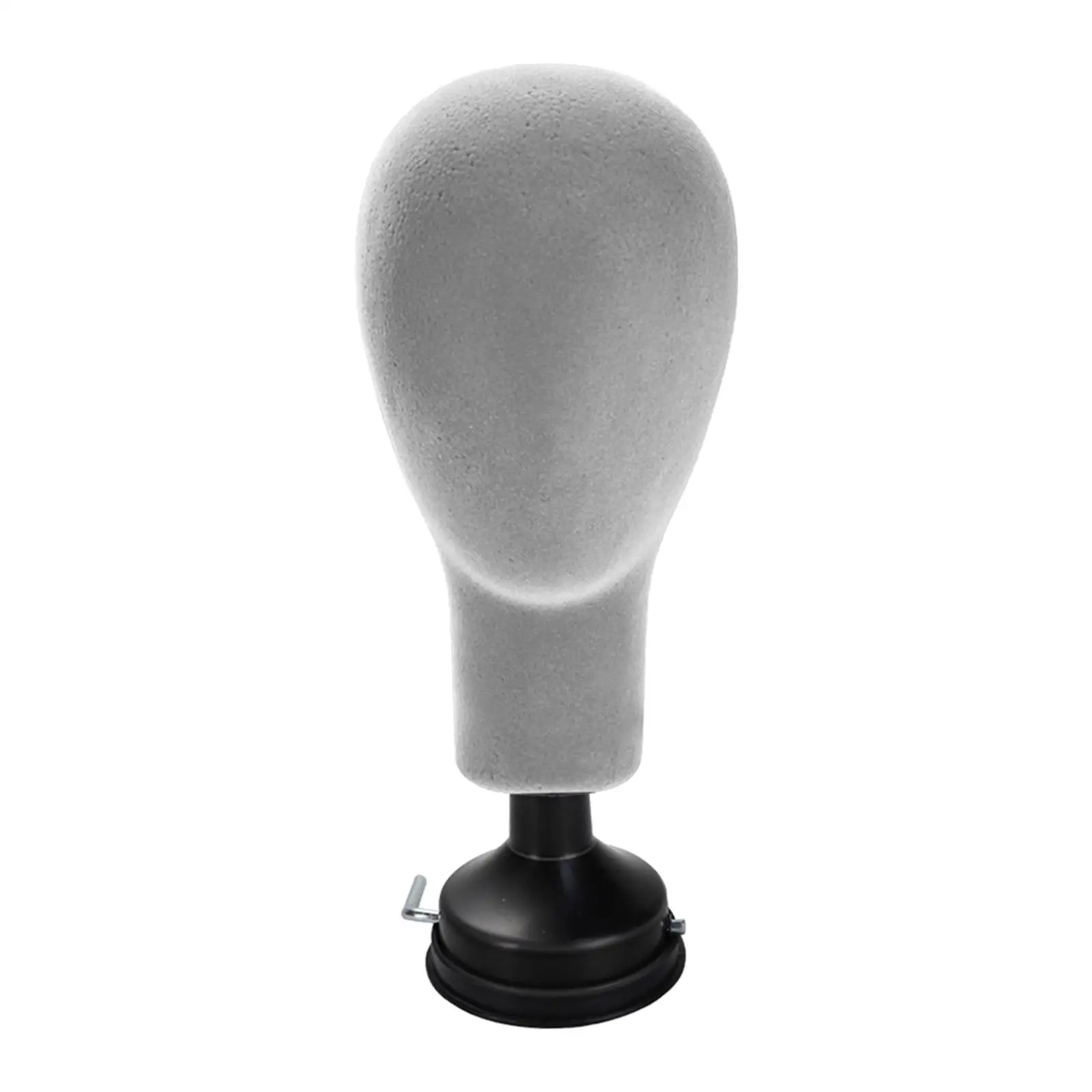 Cabeza de maniquí de espuma para exhibición de cabello, sombreros, postizos, cabeza de peluca de maniquí femenino