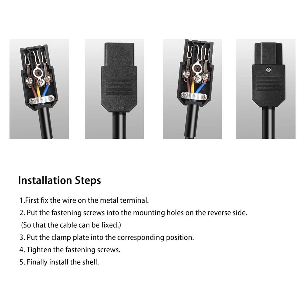 ABZZ-5PCS Iec C13 P…