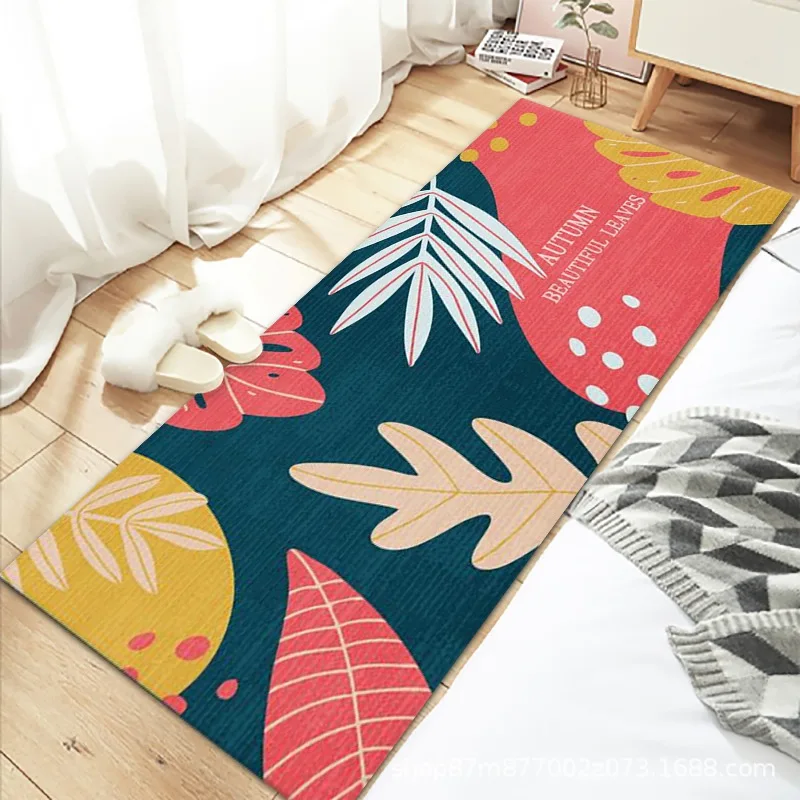 Bedside Carpet Strip Home Net Red Bedside Carpet Children's Room Window Mat Cute Cartoon Tatami Mat