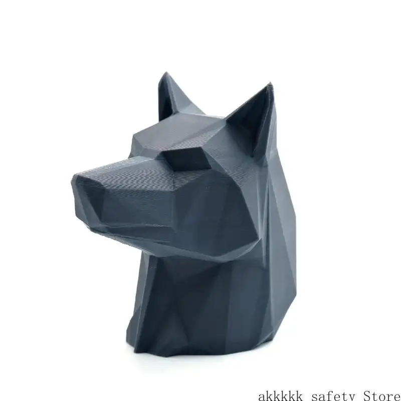 

XXFF Художественная 3D голова волка, шаровая крышка, устойчивый к ржавчине аксессуар для прицепа, защита от атмосферных для