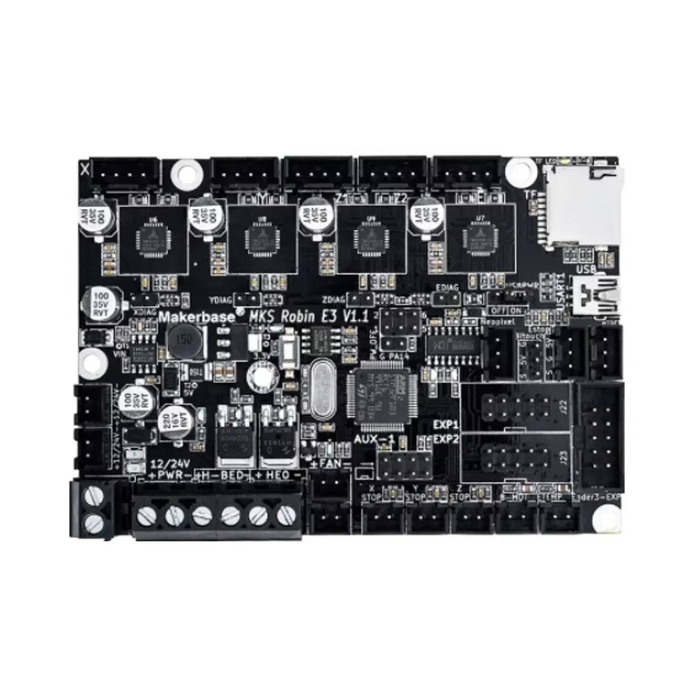 Makerbase mks robin e3 v1.1 placa-mãe peças de impressora 3d com driver tmc2209 versátil skr mini e3 para ender3/5 voron0.1 klipper