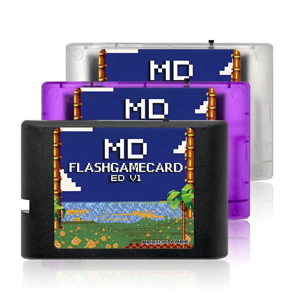 

Игровая карта 3000 в 1 Mega Genesis V1 с картой памяти 4 ГБ TF и игровой картой EDMD для игровых консолей Genesis Mega Drive Master System