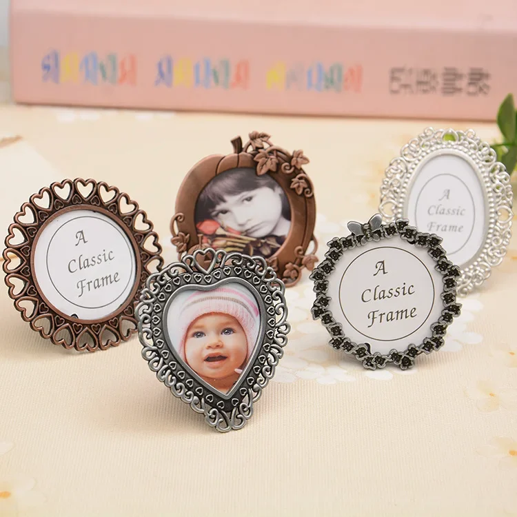 1pcs Mini Photo Frame Keyring Keychain for Photo Picture Frame Tabletop Photocard Display