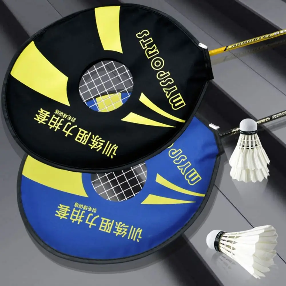 Accessori per la copertura della resistenza della racchetta da Badminton in tela manicotti per racchetta blu neri forniture sportive esercitatore professionale per la forza