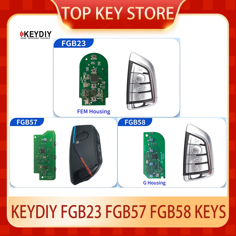 

KeyDiy KD FGB23 FGB57 FGB58 PCB Board BMW CAS4 FEM/BDC G Chassis G30 G31 G38 G32 G11 M5 F90 X3 IX3 G08 X3 F97 G01 X4 G02 F98