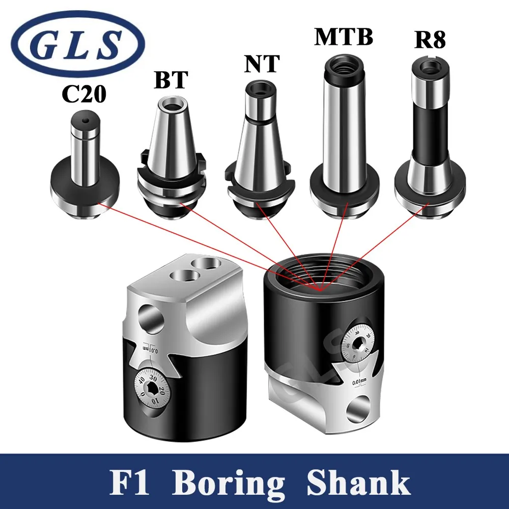 Boring Head Tool Holder Boring Tool Holder Bt30 Bt40 Nt30 Nt40 r8 mt Mt2 Mt3 Mt4 Mt5 C20 C25
