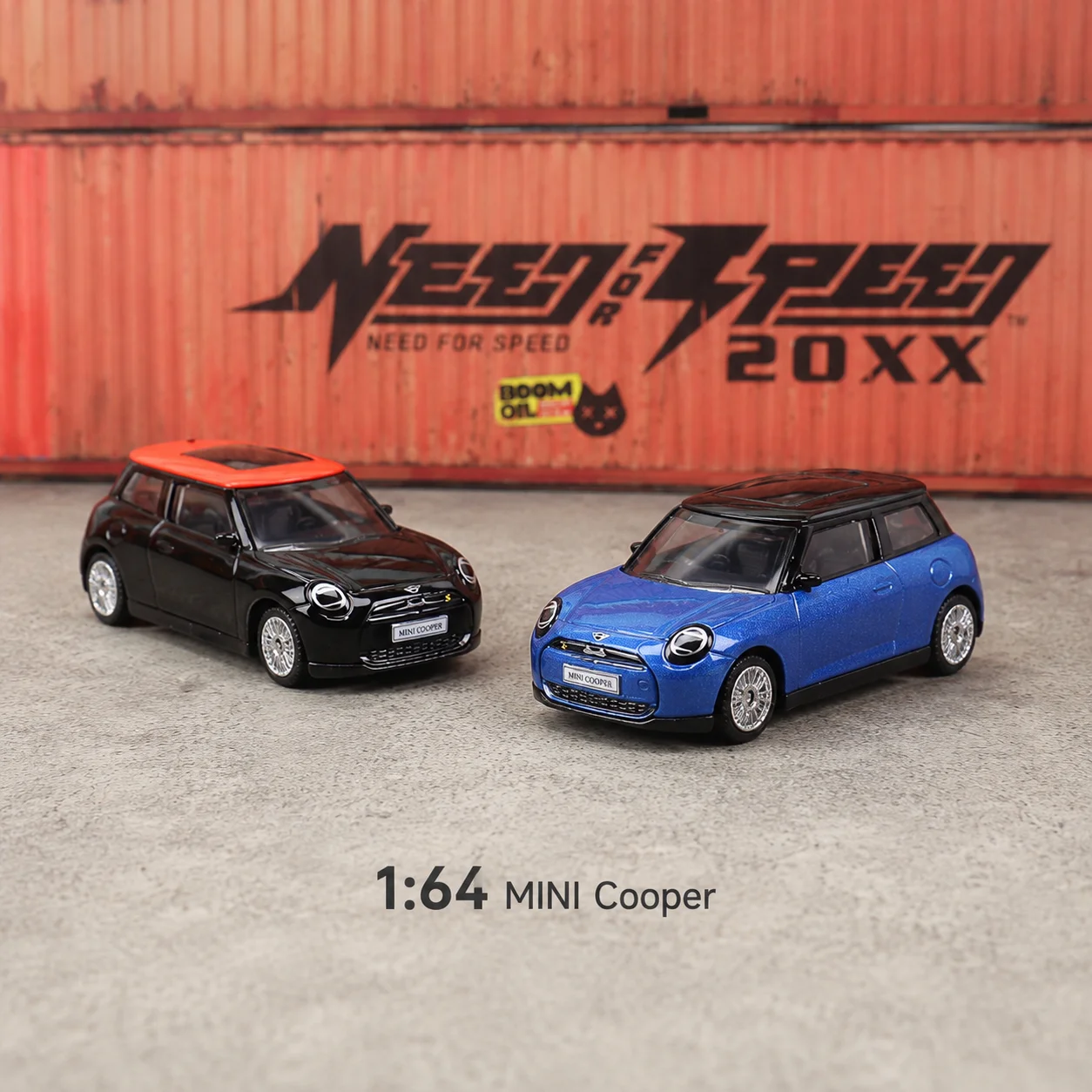 Миниатюрная модель автомобиля BMW Mini Cooper S 1/64, литая металлическая игрушечная машинка CCA, с вращающимися колесами, для коллекции, подарок для парня