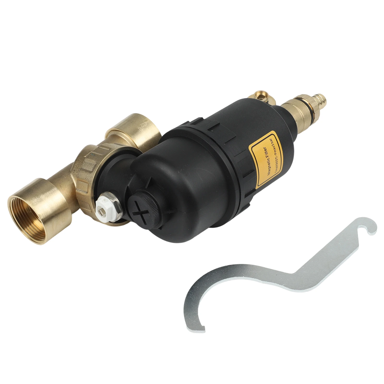 Magnetic Boiler Filter DN20 DN25 DN32 For HVAC Systems Sludge Rust And Scale Removal Underfloor Heating