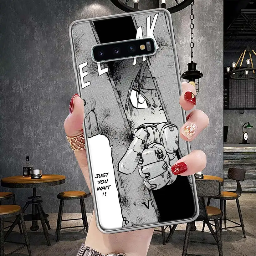 Fullmetal Alchemist Anime Phone Case For Samsung Galaxy S21 S20 FE S22 S23 S24 Ultra S10 Plus S9 + S8 S10E Soft Cover Shell Coqu