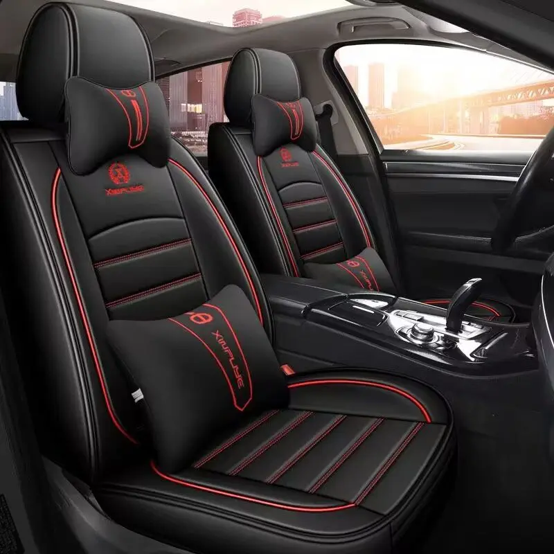 

Four season universal wear-resistant leather seat cover, waterproof and wear-resistant car seat cover