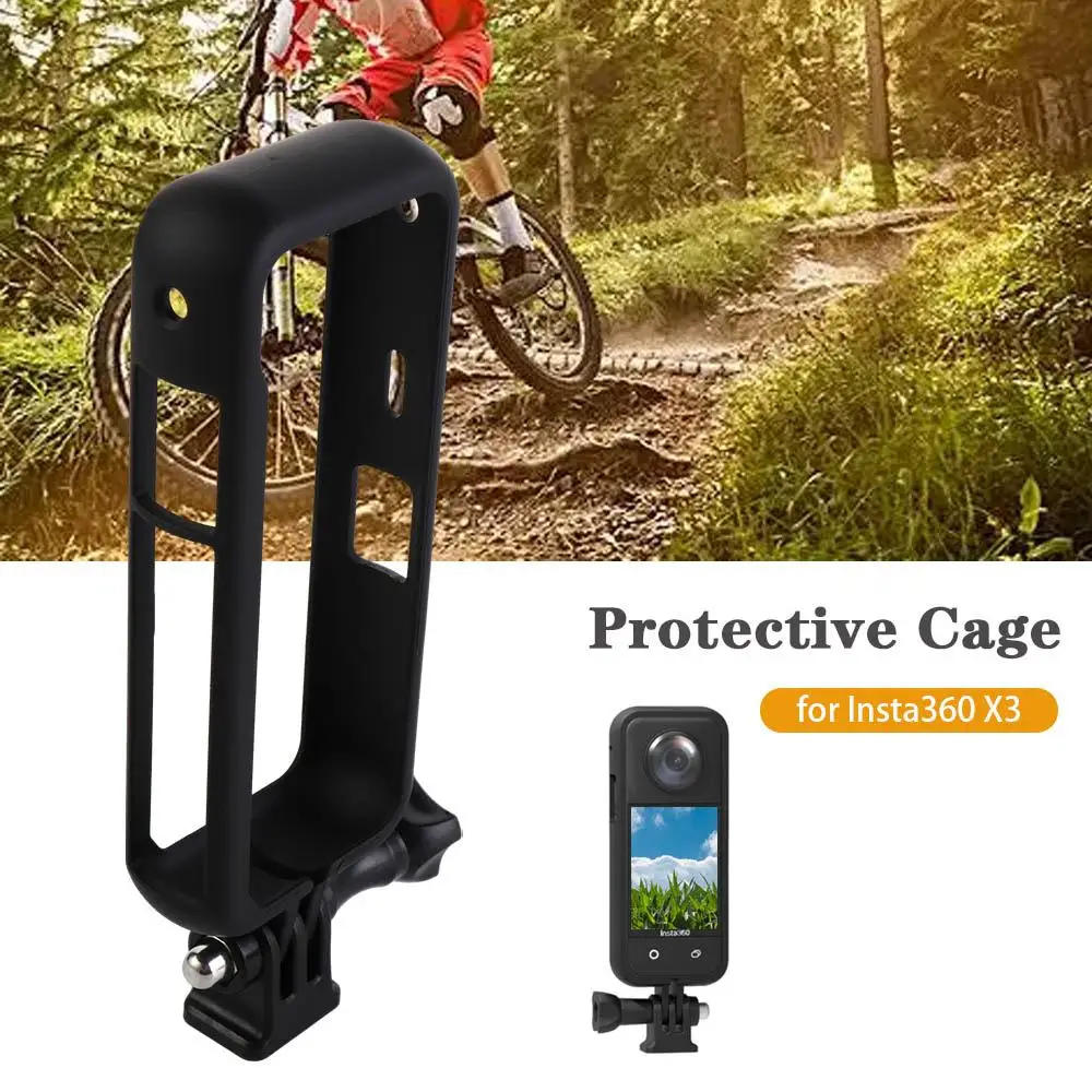 Proof Anti Fall Action Camera Frame Case Rig Frame Voor Insta360 Beschermhoes Voor Insta360 Beschermend Frame