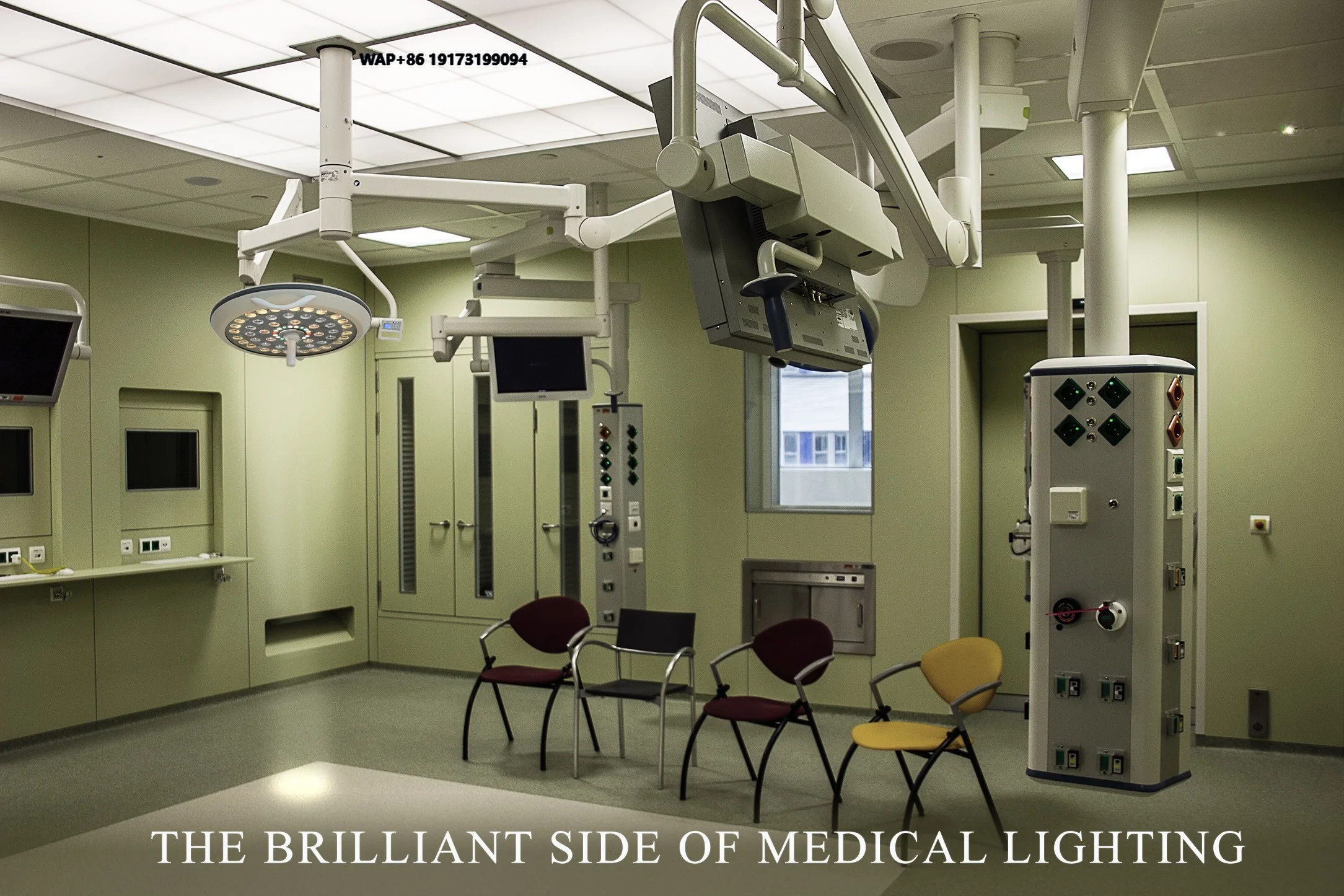 Medical equipment Medical ceiling shadowless surgical lights LED surgical lights are  for medical examinations during surg