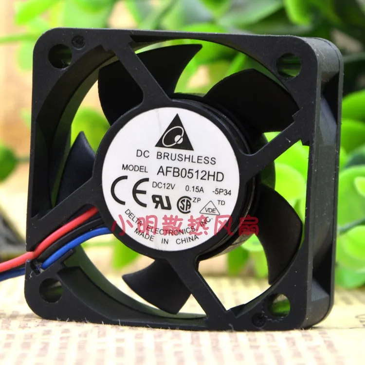 

AFB0512HD 5020 12V 0.15A 5CM BALL COMPUTER CASE FAN