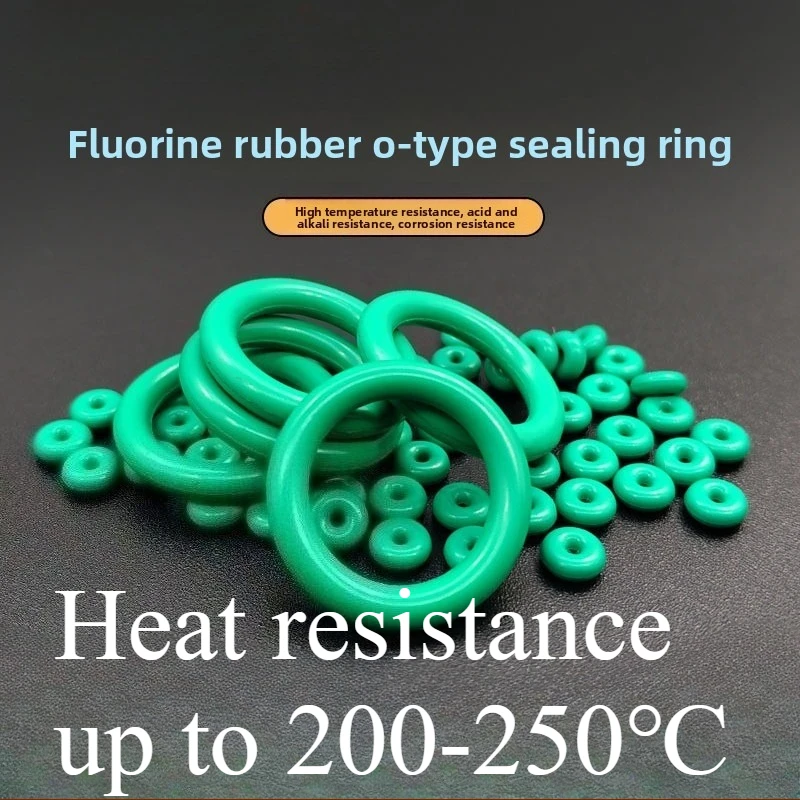 

Уплотнительное кольцо FKM, устойчивое к высоким температурам и кислотам/щелочам, витонченная прокладка 1 мм для промышленного применения уплотнения