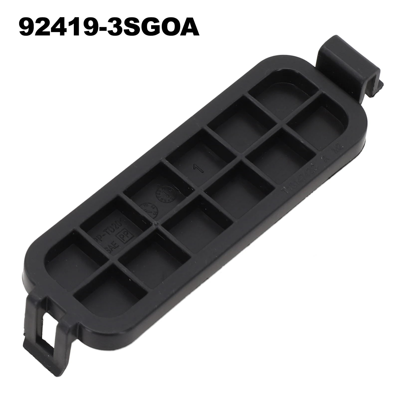 Cabin Air Filter Plate Cover Air Conditioning Filter Element Cover Plate Grid Support For Nissan For Sentra For Leaf 92419-3SG0A