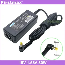 Universal Power Supply 30W 19V 1.58A for Packard Bell Dot S C E E2 E3 KAV10 KAV60 NILE PT S2 S4 VR46 ZG6 Notebook Charger