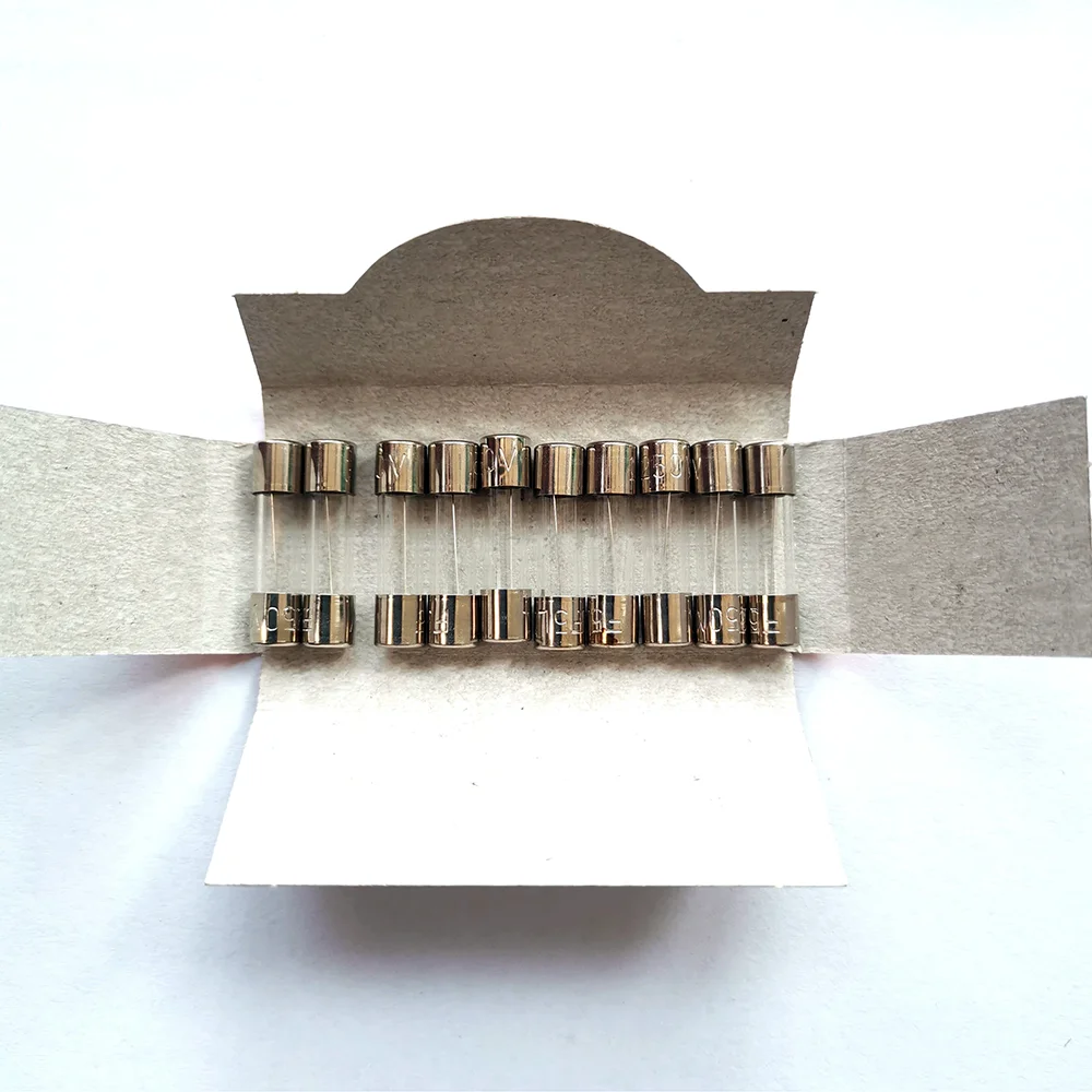 1PCS 5*20 HIFI FAST Fuse Audio Power Amplifiers Socket Single Crystal Silver Nano Fuse player Socket Fast Blow Tube Fuse