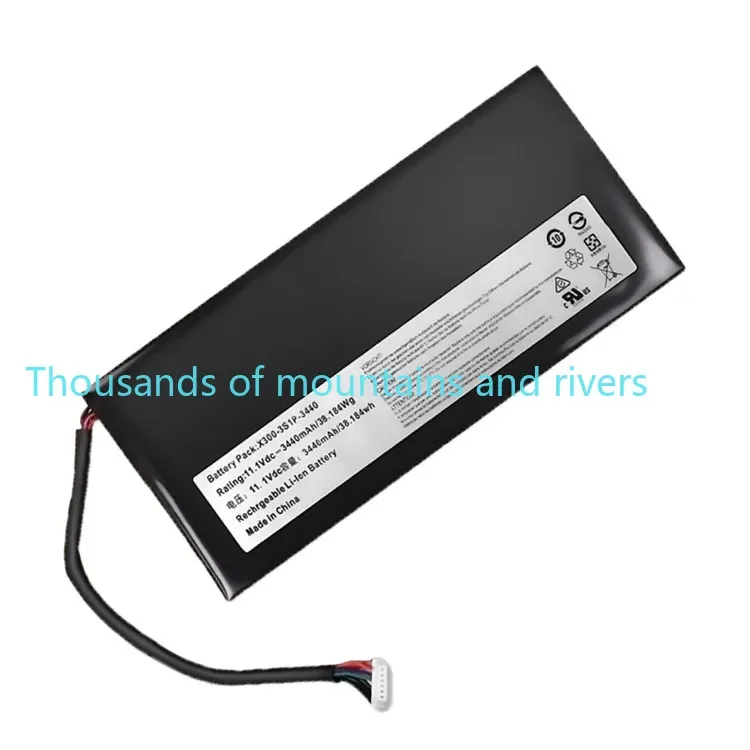 

SSBS39 SSBS40 X300-3S1P-3440 Laptop Battery For Hasee X41 U43 U45-D1 U47 UI43 UI45 UI47 X300S UI41B LXU4 HXU4 U55C X41 X300V