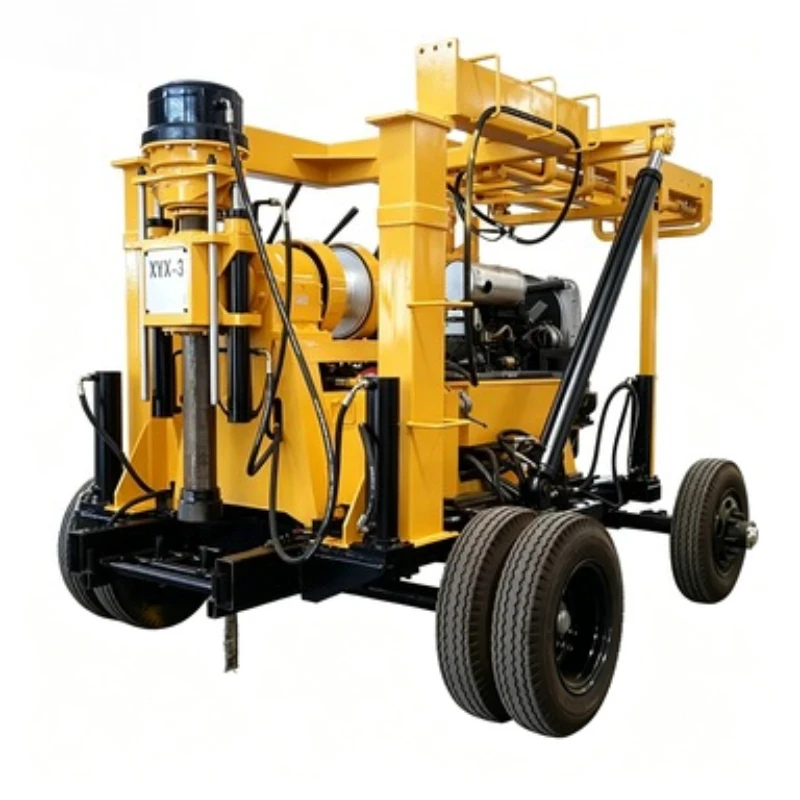 Geological diamond core drilling machine full hydraulic for geological survey drilling machine for construction projects