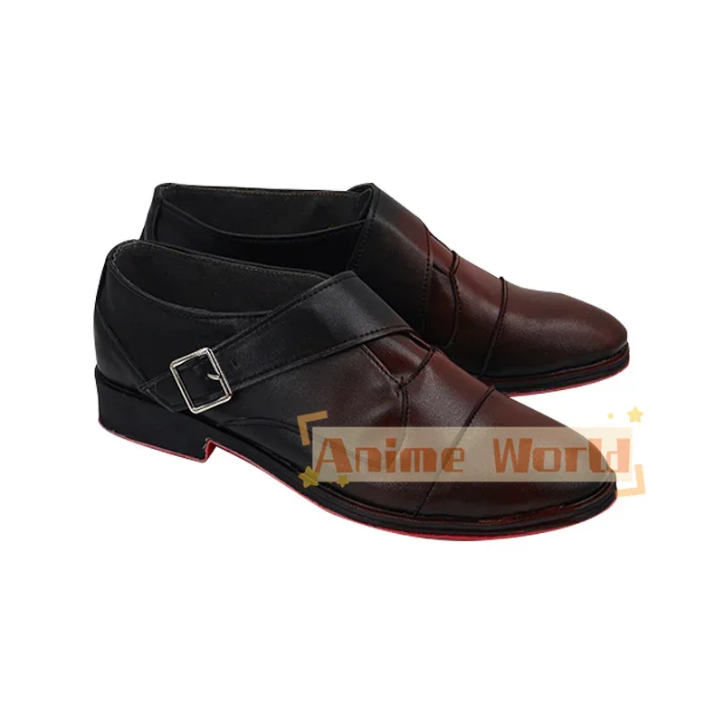 사랑과 깊은 공간 Sylus Relentless Conqueror 코스프레 신발 할로윈 카니발 부츠 맞춤 제작