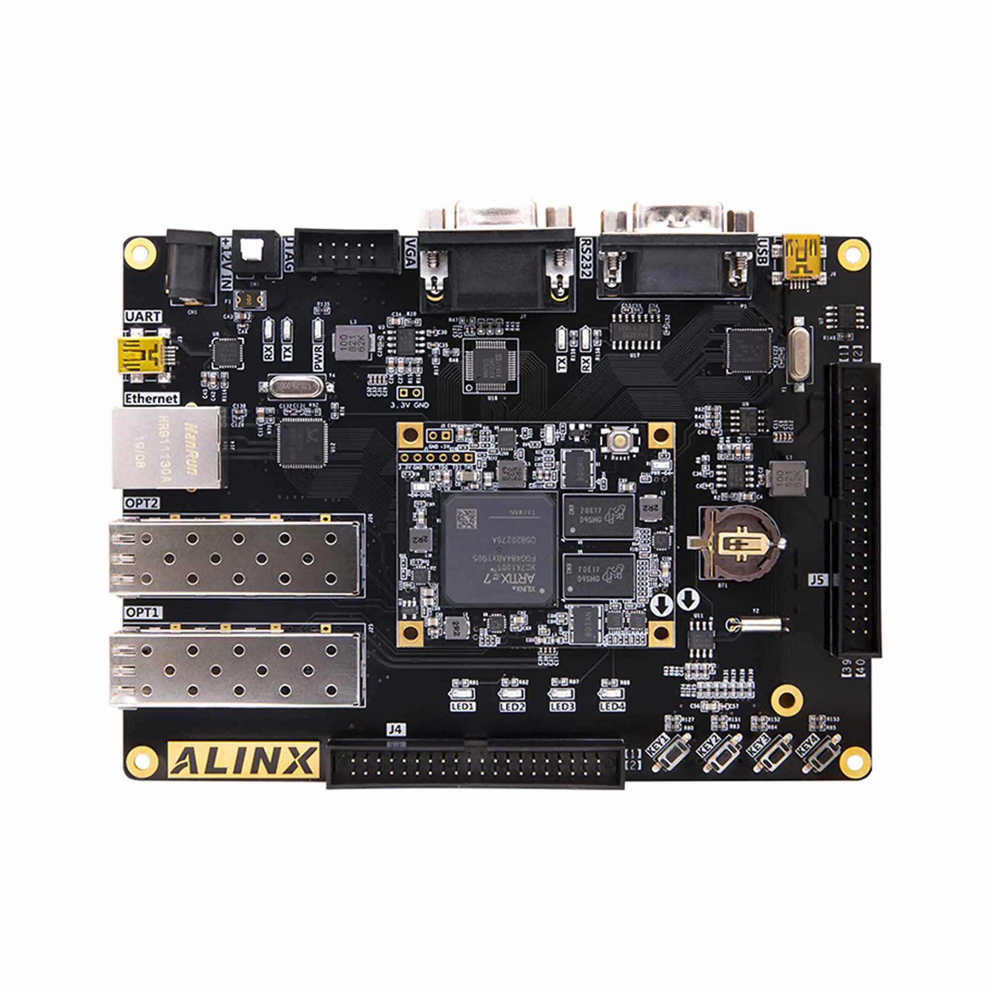 2026 ALINX AX7102: XILINX Artix-7 XC7A100T A7 SoMs SFP Gigabit Ethernet VGA Evaluation Board