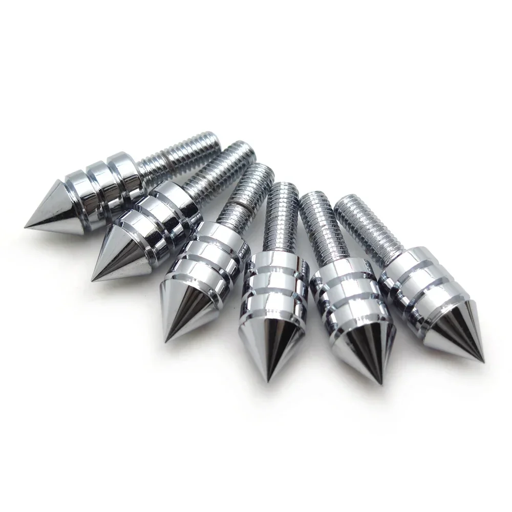 Universal Motorcycle Spike Bolts (Windscreen, Fairings, License Plate) For Ducati/Honda/Kawasaki/Suzuki/Yamaha/Triumph