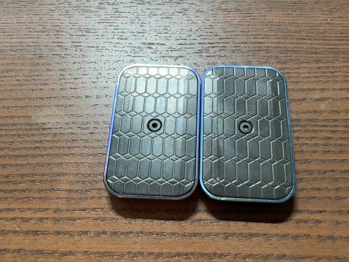 Alpha EDC infinite push plate titanium alloy material, stainless steel floor