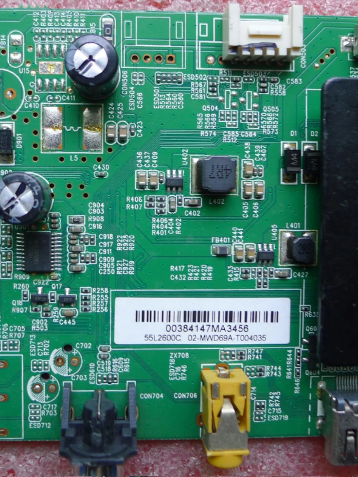 55L26CMC 1.30.01.2969A7-00-00 RT69AV LVF550CSDX test ok circuit board motherboard