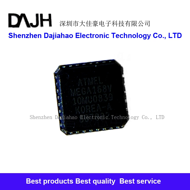 1ชิ้น/ล็อต ATMEGA168V-10MU IC MCU 8BIT 16KB แฟลช32VQFN การสอบสวน Ic ชิปสต็อก